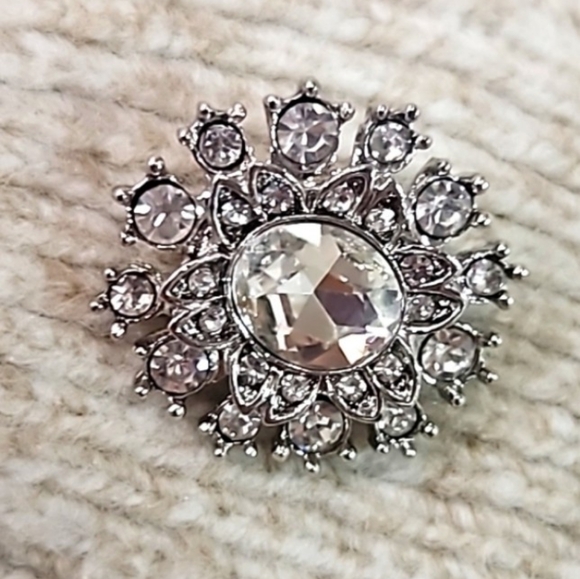 Ann Taylor Crewneck Button-Shoulder Detail 3/4 Sleeve Sweater Size Small - Picture 11 of 14